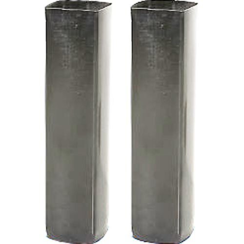 tennis net post steel sleeve - 3" square edwards