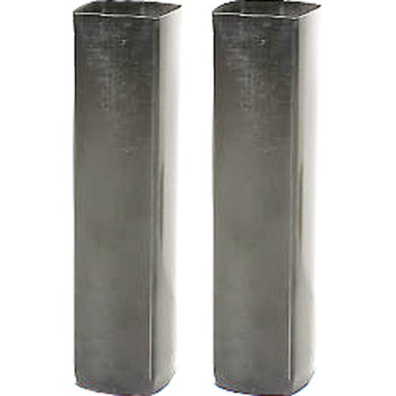 tennis net post steel sleeve - 3" square edwards